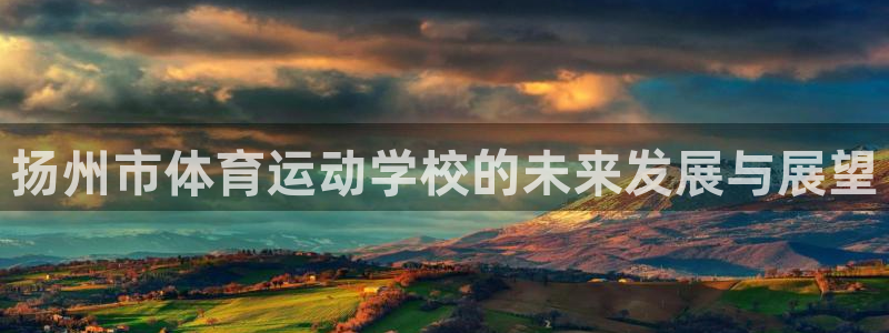 3377体育游戏：扬州市体育运动学校的未来发展与展望